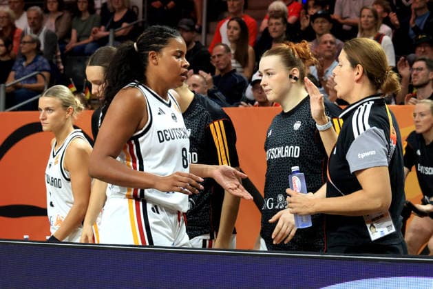05.09.2026, GER, Basketball, Frauen , Basketball-WM, 2026, 1. Spieltag, Deutschland vs. Japan Nyara Sabally ( Deutschland 8 ), Berlin Max-Schmeling-Halle Berlin Deutschland Copyright: xNordphotox xEnglerx