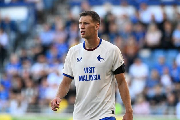 Portsmouth v Cardiff City, EFL Sky Bet Championship Krystian Bielik (5) of Cardiff City during the EFL Sky Bet Championship match between Portsmouth and Cardiff City at Fratton Park, Portsmouth, UK on 5 September 2026. Portsmouth Fratton Park Hampshire UK Editorial use only DataCo restrictions apply See www.football-dataco.com , Copyright: xGrahamxHuntx PSI-24809-0090