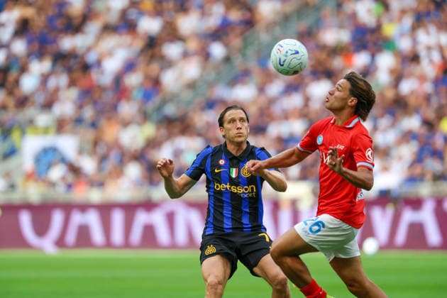 Serie A 2026 27 football match: Inter vs. Napoli Antonio Vergara of SSC Napoli During the football match played on September 5, 2026, at the San Siro Stadium in Milan part of the 2026 27 Italian Serie A championship between Inter Milan and SSC Napoli. MILANO Stadio San Siro Lombardia ITALIA Copyright: xFABIOxSASSOxFabioxSassox Inter Napoli 2026_09_05Fabio Sasso5180