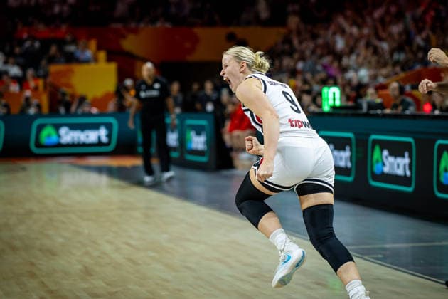 Basketball Berlin 05.09.2026 FIBA Women™s Basketball World Cup Germany 2026 Vorrunde Gruppe Deutschland (GER) - Japan (JPN) Emma Eichmeyer (Deutschland, No.09)