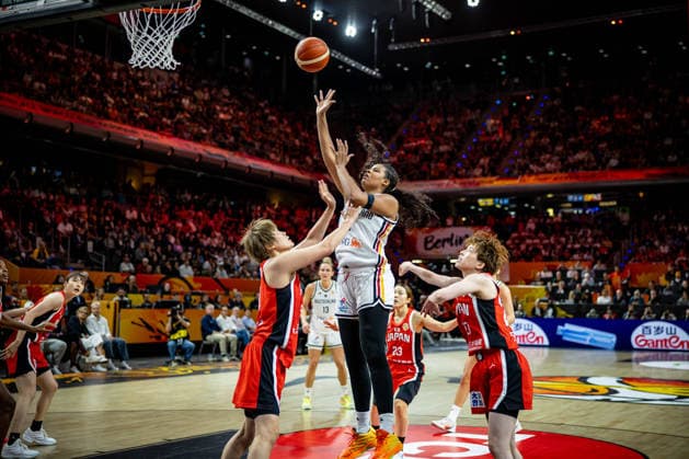 Basketball Berlin 05.09.2026 FIBA Women™s Basketball World Cup Germany 2026 Vorrunde Gruppe Deutschland (GER) - Japan (JPN) Nyara Sabally (Deutschland, No.08)