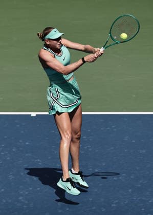 Amanda Anisimova (USA), Damen Einzel, Ladies Singles, US Open Championships, Billie Jean King National Tennis Center, Flushing Meadows, New York, USA . Copyright: xJuergenxHasenkopfx