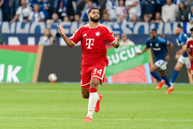 Deutschland: 1. Bundesliga 2026 2027, 2. Spieltag - FC Schalke 04 vs. FC Bayern München - 05.09.2026 - Veltins-Arena (Gelsenkirchen, Nordrhein-Westfalen) Ismael Saibari (FC Bayern München, 34) *** Germany 1 Bundesliga 2026–2027, Matchday 2: FC Schalke 04 vs. FC Bayern Munich, September 5, 2026, Veltins Arena, Gelsenkirchen, North Rhine-Westphalia; Ismael Saibari, FC Bayern Munich, 34 Copyright: xCelinaxLeiersx