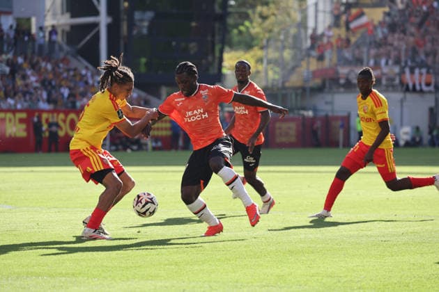 FOOTBALL : RC Lens vs Lorient - Ligue 1 - 05 09 2026 Mamadou KONE (FC Lorient) lors du match RC Lens vs Lorient, Ligue 1, stade Bollaert-Delelis, le 5 septembre 2026 - photo Laurent Sanson PsnewZ  Copyright: xLaurentxSANSONx xPsnewZx