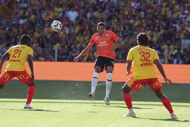 FOOTBALL : RC Lens vs Lorient - Ligue 1 - 05 09 2026 Noah CADIOU (FC Lorient) lors du match RC Lens vs Lorient, Ligue 1, stade Bollaert-Delelis, le 5 septembre 2026 - photo Laurent Sanson PsnewZ  Copyright: xLaurentxSANSONx xPsnewZx