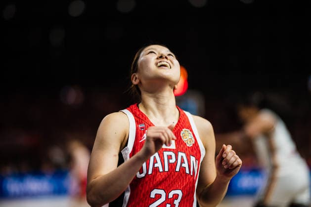 FIBA Women™s Basketball World Cup 2026: Deutschland vs. Japan, 05.09.2026 Mai Yamamoto (Japan, 23) lacht: Basketball, FIBA Women™s Basketball World Cup 2026, Gruppenphase, Gruppe A, 2. Spieltag: Deutschland vs. Japan am 05.09.2026 in der Max-Schmeling-Halle, Berlin Copyright: xBEAUTIFULxSPORTS Tonhäuserx