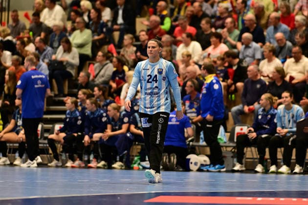 Handball I Frauen I Saison 2026-2027 I Bundesliga I 2. Spieltag I Buxtehuder SV - HC Leipzig I 05.09.2026 Einzelfoto, Freisteller, Einzelbild, Cut-out, isoliertes Motiv, Sportaufnahme, Nahaufnahme, freigestellt, freigestellte Aufnahme, Aufnahme, Einzeln: Sophie Fasold (24, Buxtehuder Sportverein) Buxtehude Halle Nord (Neu) Niedersachsen Deutschland Copyright: xLobeca FelixxWeißbergx