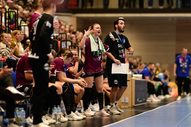 Handball I Frauen I Saison 2026-2027 I Bundesliga I 2. Spieltag I Buxtehuder SV - HC Leipzig I 05.09.2026 Pauline Uhlmann (2, HC Leipzig) Buxtehude Halle Nord (Neu) Niedersachsen Deutschland Copyright: xLobeca FelixxWeißbergx