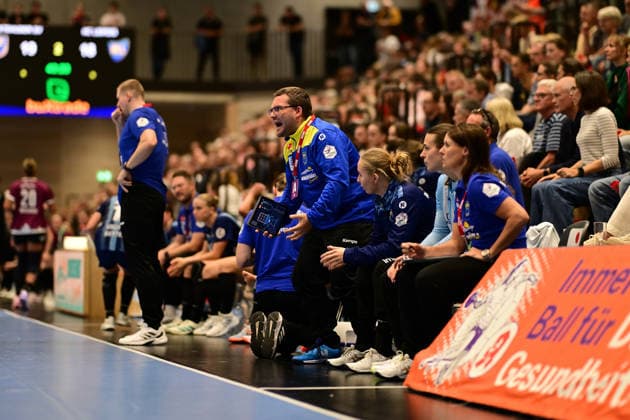 Handball I Frauen I Saison 2026-2027 I Bundesliga I 2. Spieltag I Buxtehuder SV - HC Leipzig I 05.09.2026 Andreas Gubernatis (Buxtehuder Sportverein) Buxtehude Halle Nord (Neu) Niedersachsen Deutschland Copyright: xLobeca FelixxWeißbergx