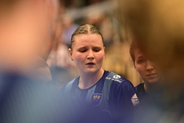 Handball I Frauen I Saison 2026-2027 I Bundesliga I 2. Spieltag I Buxtehuder SV - HC Leipzig I 05.09.2026 Portrait, Porträt, Portraitaufnahme, Personenfoto, Einzelbild, Einzelfoto, Halbportrait: Lin Luck (51, Buxtehuder Sportverein) Buxtehude Halle Nord (Neu) Niedersachsen Deutschland Copyright: xLobeca FelixxWeißbergx