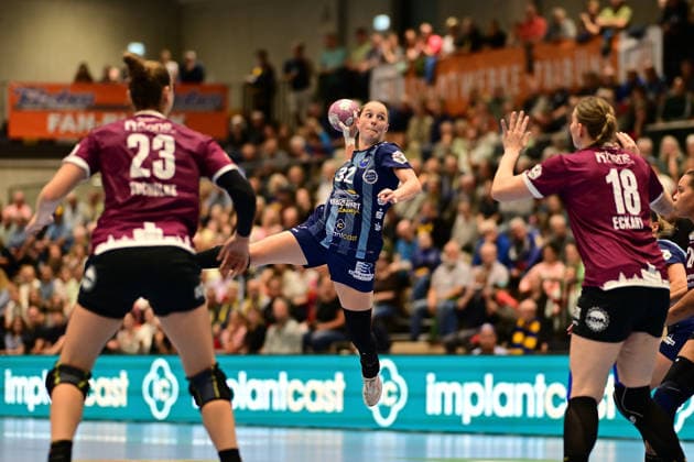Handball I Frauen I Saison 2026-2027 I Bundesliga I 2. Spieltag I Buxtehuder SV - HC Leipzig I 05.09.2026 Wurf Isa Ternede (32, Buxtehuder Sportverein) Buxtehude Halle Nord (Neu) Niedersachsen Deutschland Copyright: xLobeca FelixxWeißbergx