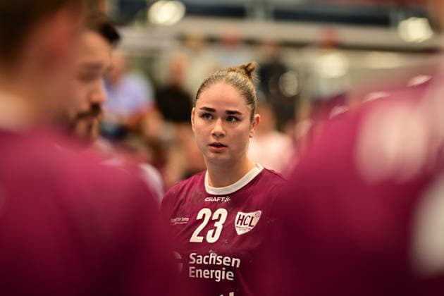 Handball I Frauen I Saison 2026-2027 I Bundesliga I 2. Spieltag I Buxtehuder SV - HC Leipzig I 05.09.2026 Portrait, Porträt, Portraitaufnahme, Personenfoto, Einzelbild, Einzelfoto, Halbportrait: Marlene Tucholke (23, HC Leipzig) Buxtehude Halle Nord (Neu) Niedersachsen Deutschland Copyright: xLobeca FelixxWeißbergx