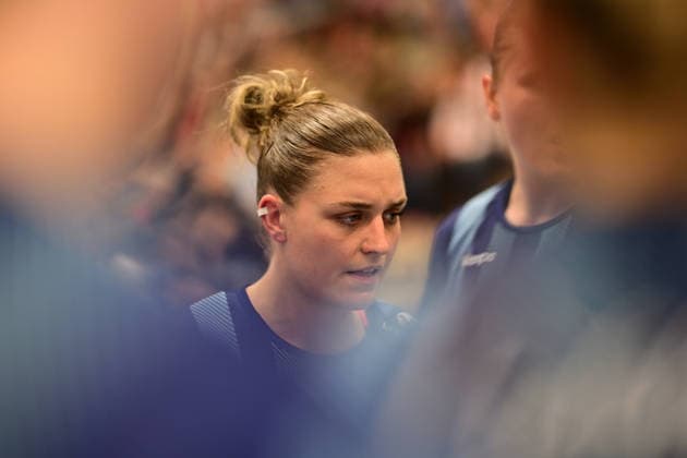 Handball I Frauen I Saison 2026-2027 I Bundesliga I 2. Spieltag I Buxtehuder SV - HC Leipzig I 05.09.2026 Portrait, Porträt, Portraitaufnahme, Personenfoto, Einzelbild, Einzelfoto, Halbportrait: Nele Franz (21, Buxtehuder Sportverein) Buxtehude Halle Nord (Neu) Niedersachsen Deutschland Copyright: xLobeca FelixxWeißbergx