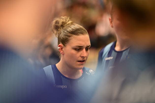 Handball I Frauen I Saison 2026-2027 I Bundesliga I 2. Spieltag I Buxtehuder SV - HC Leipzig I 05.09.2026 Portrait, Porträt, Portraitaufnahme, Personenfoto, Einzelbild, Einzelfoto, Halbportrait: Nele Franz (21, Buxtehuder Sportverein) Buxtehude Halle Nord (Neu) Niedersachsen Deutschland Copyright: xLobeca FelixxWeißbergx