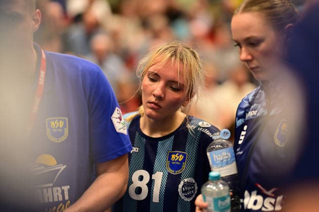 Handball I Frauen I Saison 2026-2027 I Bundesliga I 2. Spieltag I Buxtehuder SV - HC Leipzig I 05.09.2026 Portrait, Porträt, Portraitaufnahme, Personenfoto, Einzelbild, Einzelfoto, Halbportrait: Ruslana Litvinov (81, Buxtehuder Sportverein) Buxtehude Halle Nord (Neu) Niedersachsen Deutschland Copyright: xLobeca FelixxWeißbergx