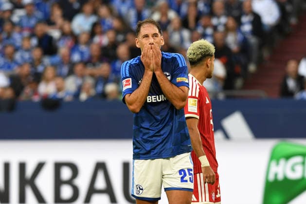 Nikola Katic (FC Schalke 04) gestikuliert, gestik waehrend des Spiels der 1. Bundesliga zwischen FC Schalke 04 und FC Bayern Muenchen, Veltins-Arena am 05. September 2026 in Gelsenkirchen, Deutschland. (Foto von Ralf Treese DeFodi Images) +++ Nikola Katic (FC Schalke 04) gestures during the Bundesliga match between FC Schalke 04 and FC Bayern Muenchen at Veltins-Arena on September 5, 2026 in Gelsenkirchen, Germany. (Photo by Ralf Treese DeFodi Images) DFB DFL REGULATIONS PROHIBIT ANY USE OF PHOTOGRAPHS AS IMAGE SEQUENCES AND OR QUASI-VIDEO. (Photo by Ralf Treese DeFodi Images) - *** Nikola Katic of FC Schalke 04 gestures during the Bundesliga match between FC Schalke 04 and FC Bayern Munich, Veltins Arena on September 5, 2026, in Gelsenkirchen, Germany. Photo by Ralf Treese, DeFodi Images. Nikola Katic of FC Schalke 04 gestures during the Bundesliga match between FC Schalke 04 and FC Bayern Munich at Veltins Arena on September 5, 2026 in Gelsenkirchen, Germany. Photo by Ralf Treese, DeFodi Images. DFB and DFL regulations prohibit any use of photographs as image sequences and or quasi-video. Photo by Ralf Treese, DeFodi Images