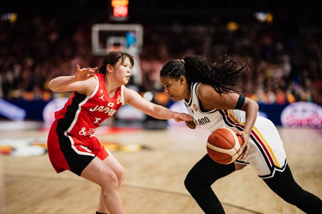 FIBA Women™s Basketball World Cup 2026: Deutschland vs. Japan, 05.09.2026 Nyara Sabally (Deutschland, 8) geht vorbei: Basketball, FIBA Women™s Basketball World Cup 2026, Gruppenphase, Gruppe A, 2. Spieltag: Deutschland vs. Japan am 05.09.2026 in der Max-Schmeling-Halle, Berlin Copyright: xBEAUTIFULxSPORTS Tonhäuserx