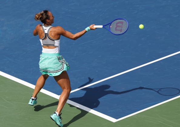 September 5, 2026, New York City, New York, USA: QINWEN ZHENG of China during the match against M. Keys of USA in the third round of Grand Slam tournament US Open. New York, USA. Tennis: US Open - Qinwen Zheng  - ZUMAc278 20260905_zsp_c278_034 Copyright: xMarcinxCholewinskix