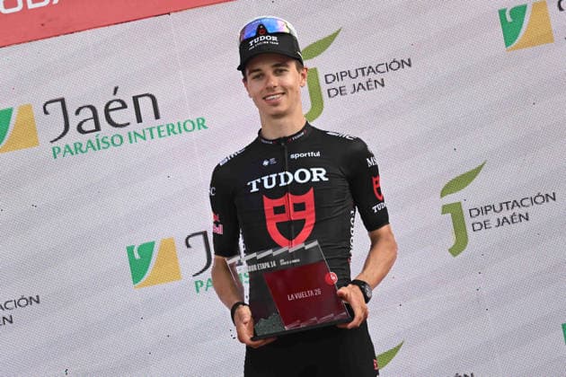 05-09-2026 Vuelta A Espana; Tappa 14 Jaen - Sierra De La Pandera; 2026, Tudor; Brenner, Marco; Sierra De La Pandera; 