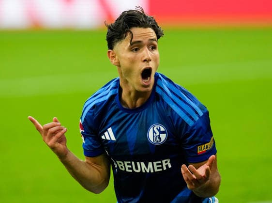 Soufiane El-Faouzi (FC Schalke 04, 23) reagiert. GER, FC Schalke 04 vs FC Bayern Muenchen, 1. Bundesliga, 2. Spieltag, Saison 2026-27, VELTINS-Arena, Gelsenkirchen, 05.09.2026 DFL REGULATIONS PROHIBIT ANY USE OF PHOTOGRAPHS AS IMAGE SEQUENCES AND OR QUASI-VIDEO GER, FC Schalke 04 vs FC Bayern Muenchen, 1. Bundesliga, 2. Spieltag, Saison 2026-27, 05.09.2026 Gelsenkirchen *** Soufiane El Faouzi, FC Schalke 04, 23, reacts (GER), FC Schalke 04 vs. FC Bayern Munich, Bundesliga 1, Matchday 2, 2026–27 season, VELTINS Arena, Gelsenkirchen, September 5, 2026 DFL REGULATIONS PROHIBIT ANY USE OF PHOTOGRAPHS AS IMAGE SEQUENCES AND OR QUASI-VIDEO GER, FC Schalke 04 vs. FC Bayern Munich, 1st Bundesliga, Matchday 2, 2026–27 season, September 5, 2026, Gelsenkirchen Copyright: xEibner-Pressefoto ScottxColemanx EP_SCN
