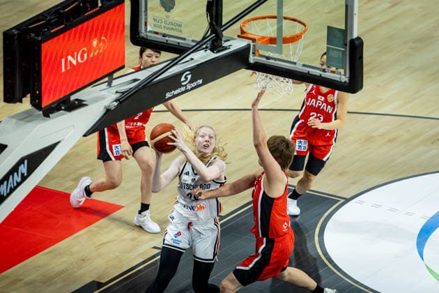 Basketball Berlin 05.09.2026 FIBA Women™s Basketball World Cup Germany 2026 Vorrunde Gruppe Deutschland (GER) - Japan (JPN) Frida Bühner (Deutschland, No.20)