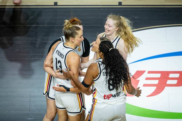 Basketball Berlin 05.09.2026 FIBA Women™s Basketball World Cup Germany 2026 Vorrunde Gruppe Deutschland (GER) - Japan (JPN) Jubel Deutschland