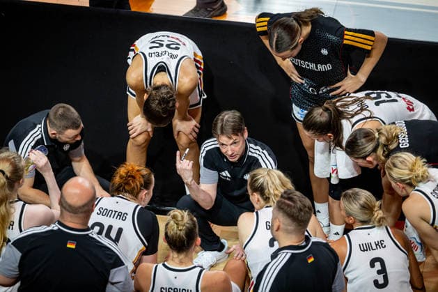 Basketball Berlin 05.09.2026 FIBA Women™s Basketball World Cup Germany 2026 Vorrunde Gruppe Deutschland (GER) - Japan (JPN) Olaf Lange (Deutschland, Trainer)