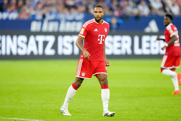 Jonathan Tah (FC Bayern Muenchen) schaut waehrend des Spiels der 1. Bundesliga zwischen FC Schalke 04 und FC Bayern Muenchen, Veltins-Arena am 05. September 2026 in Gelsenkirchen, Deutschland. (Foto von Alex Gottschalk DeFodi Images) +++ Jonathan Tah (FC Bayern Muenchen) looks on during the Bundesliga match between FC Schalke 04 and FC Bayern Muenchen at Veltins-Arena on September 5, 2026 in Gelsenkirchen, Germany. (Photo by Alex Gottschalk DeFodi Images) DFB DFL REGULATIONS PROHIBIT ANY USE OF PHOTOGRAPHS AS IMAGE SEQUENCES AND OR QUASI-VIDEO. (Photo by Alex Gottschalk DeFodi Images) - *** Jonathan Tah of FC Bayern Munich looks on during the Bundesliga match between FC Schalke 04 and FC Bayern Munich, Veltins Arena on September 5, 2026, in Gelsenkirchen, Germany. Photo by Alex Gottschalk, DeFodi Images. Jonathan Tah of FC Bayern Munich looks on during the Bundesliga match between FC Schalke 04 and FC Bayern Munich at Veltins Arena on September 5, 2026 in Gelsenkirchen, Germany. Photo by Alex Gottschalk, DeFodi Images. DFB and DFL regulations prohibit any use of photographs as image sequences and or quasi-video. Photo by Alex Gottschalk, DeFodi Images.