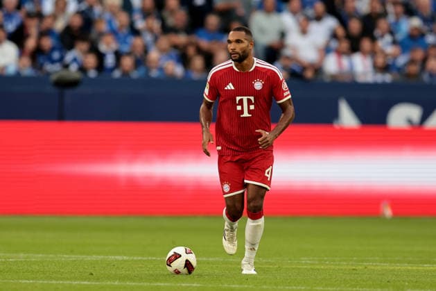 Jonathan Tah (FC Bayern München) beim Spiel der 1. Bundesliga (Saison 2026 27) FC Schalke 04 - FC Bayern München - Copyright: Thomas Pakusch *** Jonathan Tah, FC Bayern Munich, during the Bundesliga match between FC Schalke 04 and FC Bayern Munich in the 2026–27 season. Copyright Thomas Pakusch