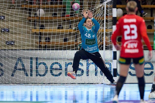 Natalia Krupa-Chlebik (Frisch Auf Goeppingen, 48) FRISCH AUF Goeppingen vs. BSV Sachsen Zwickau, Handball, ALSCO Handball Bundesliga Frauen, 2. Spieltag, Spielzeit 2026 2027, 05.09.2026 FRISCH AUF Goeppingen vs. BSV Sachsen Zwickau, Handball, ALSCO Handball Bundesliga Frauen, 2. Spieltag, Spielzeit 2026 2027, 05.09.2026 Goeppingen Copyright: xEibner-Pressefoto GeraldxOelze-dexStoppanyx EP_ODS