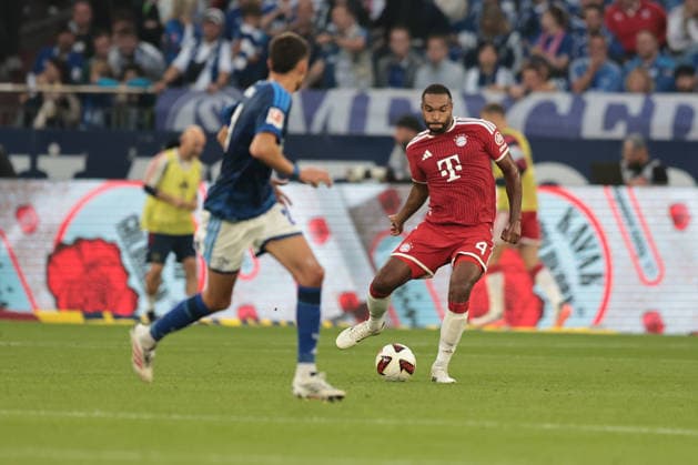jONATHAN tAH 8fc bAYERN mÜNCHEN9 beim Spiel der 1. Bundesliga (Saison 2026 27) FC Schalke 04 - FC Bayern München - Copyright: Thomas Pakusch *** jONATHAN tAH 8fc BAYERN MUNICH9 during the 2026–27 Bundesliga match between FC Schalke 04 and FC Bayern Munich. Copyright Thomas Pakusch