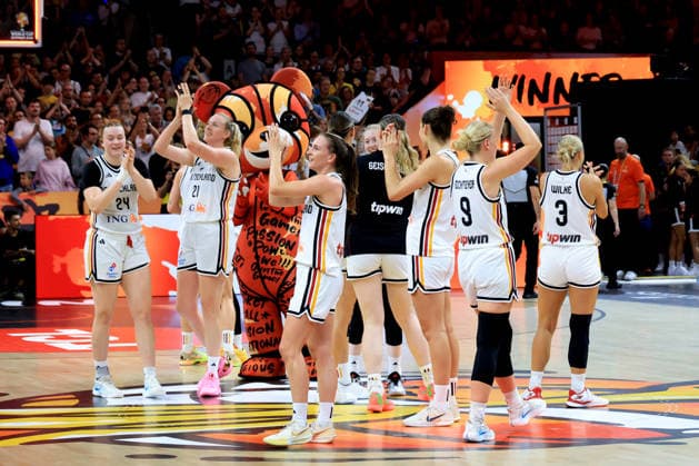 05.09.2026, GER, Basketball, Frauen , Basketball-WM, 2026, 1. Spieltag, Deutschland vs. Japan Deutscher-Spielerkreis Berlin Max-Schmeling-Halle Berlin Deutschland Copyright: xNordphotox xEnglerx
