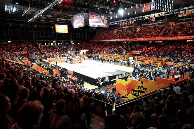 05.09.2026, GER, Basketball, Frauen , Basketball-WM, 2026, 1. Spieltag, Deutschland vs. Japan Hallenuebersicht Berlin Max-Schmeling-Halle Berlin Deutschland Copyright: xNordphotox xEnglerx