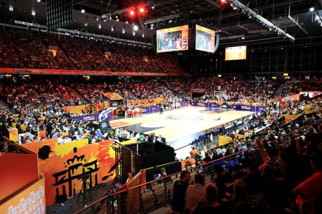 05.09.2026, GER, Basketball, Frauen , Basketball-WM, 2026, 1. Spieltag, Deutschland vs. Japan Hallenuebersicht Berlin Max-Schmeling-Halle Berlin Deutschland Copyright: xNordphotox xEnglerx