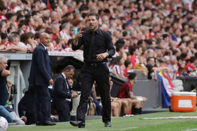 ESP: LaLiga EA Sports Athletic Bilbao v Atletico Madrid Diego Simeone coach of Atletico de Madrid during LaLiga EA Sports between Athletic Bilbao v Atletico Madrid played at San Mames Stadium in Bilbao, on September 5, 2026 in Spain Spain Futbol Copyright: xAgenciaxLOFx