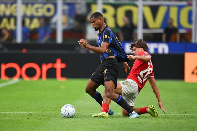 FC Internazionale v SSC Napoli - Serie A 2026 27 Andy Diouf of Inter FC in action during the Italian Serie A football match between Inter FC and SSC Napoli at the Giuseppe Meazza San Siro stadium in Milan, Italy, on September 5, 2026. Milano Italy  Copyright: xTizianoxBallabiox originalFilename:ballabio-interfci260905_np9Nc.jpg