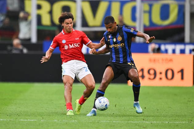 FC Internazionale v SSC Napoli - Serie A 2026 27 Andy Diouf of Inter FC in action during the Italian Serie A football match between Inter FC and SSC Napoli at the Giuseppe Meazza San Siro stadium in Milan, Italy, on September 5, 2026. Milano Italy  Copyright: xTizianoxBallabiox originalFilename:ballabio-interfci260905_npQ0w.jpg