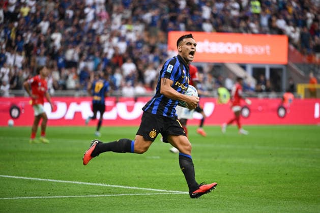 FC Internazionale v SSC Napoli - Serie A 2026 27 Lautaro Martinez of Inter FC celebrates after a goal during the Italian Serie A football match between Inter FC and SSC Napoli at the Giuseppe Meazza San Siro stadium in Milan, Italy, on September 5, 2026. Milano Italy  Copyright: xTizianoxBallabiox originalFilename:ballabio-interfci260905_npSif.jpg
