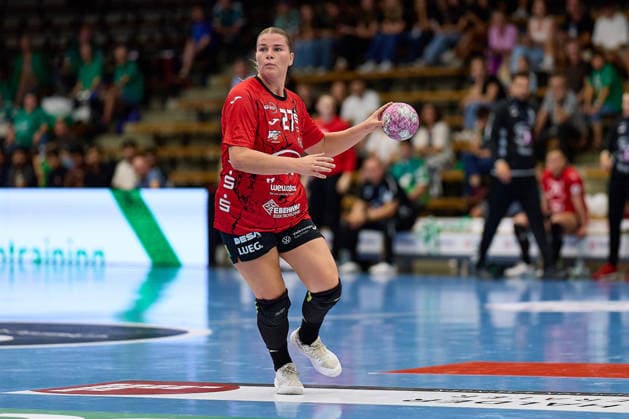 Freisteller, Portrait, Porträt von Liv Navne (BSV Sachsen Zwickau, 27) FRISCH AUF Goeppingen vs. BSV Sachsen Zwickau, Handball, ALSCO Handball Bundesliga Frauen, 2. Spieltag, Spielzeit 2026 2027, 05.09.2026 FRISCH AUF Goeppingen vs. BSV Sachsen Zwickau, Handball, ALSCO Handball Bundesliga Frauen, 2. Spieltag, Spielzeit 2026 2027, 05.09.2026 Goeppingen Copyright: xEibner-Pressefoto GeraldxOelze-dexStoppanyx EP_ODS