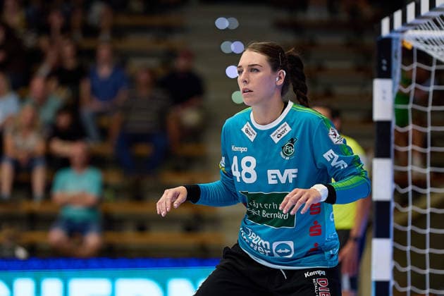 Freisteller, Portrait, Porträt von Natalia Krupa-Chlebik (Frisch Auf Goeppingen, 48) FRISCH AUF Goeppingen vs. BSV Sachsen Zwickau, Handball, ALSCO Handball Bundesliga Frauen, 2. Spieltag, Spielzeit 2026 2027, 05.09.2026 FRISCH AUF Goeppingen vs. BSV Sachsen Zwickau, Handball, ALSCO Handball Bundesliga Frauen, 2. Spieltag, Spielzeit 2026 2027, 05.09.2026 Goeppingen Copyright: xEibner-Pressefoto GeraldxOelze-dexStoppanyx EP_ODS