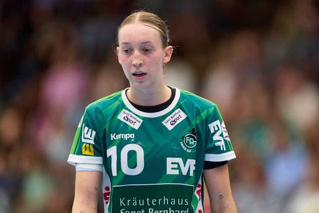 Freisteller, Portrait, Porträt von Matilda Ehlert (Frisch Auf Goeppingen, 10) FRISCH AUF Goeppingen vs. BSV Sachsen Zwickau, Handball, ALSCO Handball Bundesliga Frauen, 2. Spieltag, Spielzeit 2026 2027, 05.09.2026 FRISCH AUF Goeppingen vs. BSV Sachsen Zwickau, Handball, ALSCO Handball Bundesliga Frauen, 2. Spieltag, Spielzeit 2026 2027, 05.09.2026 Goeppingen Copyright: xEibner-Pressefoto GeraldxOelze-dexStoppanyx EP_ODS
