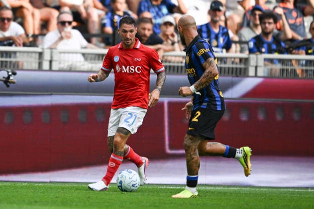 SOCCER - Serie A - Inter - FC Internazionale vs. SSC Napoli Photo by IPA ABACAPRESS.COM88155009 - Matteo Politano of SSC Napoli during the Italian Serie A soccer match between Inter FC and SSC Napoli on September 5, 2026, at the Giuseppe Meazza San Siro Stadium in Milan, Italy. Photo by Tiziano Ballabio Milan Italy  Copyright: xIPAxSport ABACAx