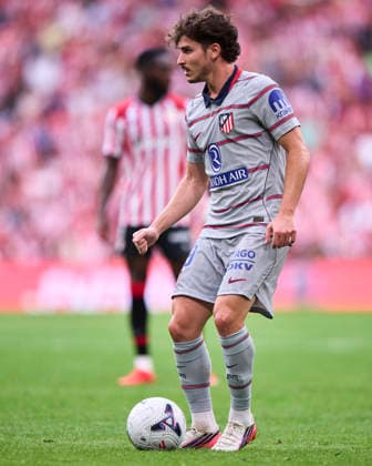 Athletic Club v Atletico de Madrid - LaLiga EA Sports 2026 27 Julian Alvarez of Atletico de Madrid with the ball during the LaLiga EA Sports match between Athletic Club and Atletico de Madrid at Estadio San Mames in Bilbao, Spain, on September 5, 2026. Bilbao Spain  Copyright: xCesarxOrtizxGonzalezx originalFilename:ortizgonzalez-athletic260905_npkrI.jpg