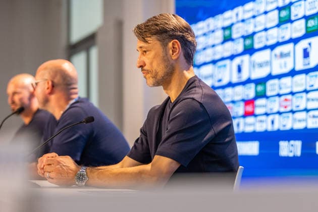 05.09.26 TSG Hoffenheim - Borussia Dortmund Deutschland, Sinsheim, 05.09.2026, Fussball, Bundesliga, Saison 2026 2027, TSG Hoffenheim - Borussia Dortmund: Niko Kovac (Trainer Borussia Dortmund). *** 05 09 26 TSG Hoffenheim vs. Borussia Dortmund, Germany, Sinsheim, September 5, 2026, Soccer, Bundesliga, 2026–2027 Season, TSG Hoffenheim vs. Borussia Dortmund, Niko Kovac, Head Coach of Borussia Dortmund