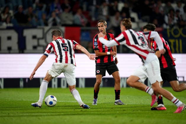 Eredivisie: Willem II v Excelsior Rotterdam Tilburg - Agust Orri Thorsteinsson of Excelsior Rotterdam during the fifth competition round of the 2026 2027 Eredivisie season. The match is set between Willem II and Excelsior Rotterdam at Koning Willem II Stadion on 5 September 2026 in Tilburg, Netherlands. (Hero Images Danny de Groot) Copyright: xDannyxdexGrootx