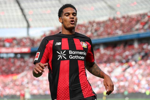 Jarell Quansah (Bayer 04 Leverkusen) schaut waehrend des Spiels der 1. Bundesliga zwischen Bayer 04 Leverkusen und 1. FC Union Berlin, BayArena am 05. September 2026 in Leverkusen, Deutschland. (Foto von Oliver Kaelke DeFodi Images) +++ Jarell Quansah (Bayer 04 Leverkusen) looks on during the Bundesliga match between Bayer 04 Leverkusen and 1. FC Union Berlin at BayArena on September 5, 2026 in Leverkusen, Germany. (Photo by Oliver Kaelke DeFodi Images) DFB DFL REGULATIONS PROHIBIT ANY USE OF PHOTOGRAPHS AS IMAGE SEQUENCES AND OR QUASI-VIDEO. (Photo by Oliver Kaelke DeFodi Images) - *** Jarell Quansah of Bayer 04 Leverkusen looks on during the Bundesliga match between Bayer 04 Leverkusen and 1. FC Union Berlin, BayArena on September 5, 2026, in Leverkusen, Germany. Photo by Oliver Kaelke, DeFodi Images. Jarell Quansah of Bayer 04 Leverkusen looks on during the Bundesliga match between Bayer 04 Leverkusen and 1 FC Union Berlin at BayArena on September 5, 2026 in Leverkusen, Germany. Photo by Oliver Kaelke, DeFodi Images. DFB and DFL regulations prohibit any use of photographs as image sequences and or quasi-video. Photo by Oliver Kaelke, DeFodi Images