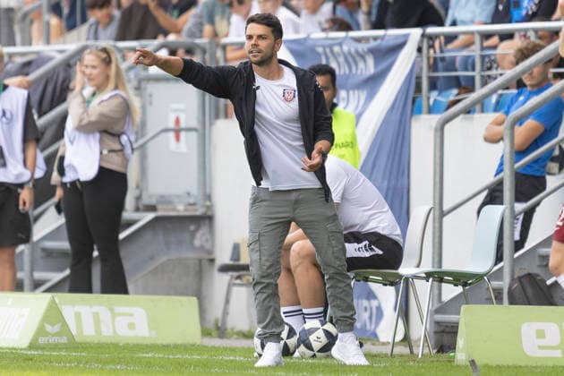 Regionalliga Südwest: FSV Frankfurt - Kickers Offenbach, 05.09.2026 Victor Kleinhenz (Trainer FSV Frankfurt) , Freisteller, Portrait Porträt, FSV Frankfurt - Kickers Offenbach, Frankfurt, BBBank Arena, 5.9.2026 Copyright: xBEAUTIFULxSPORTS Gawlikx