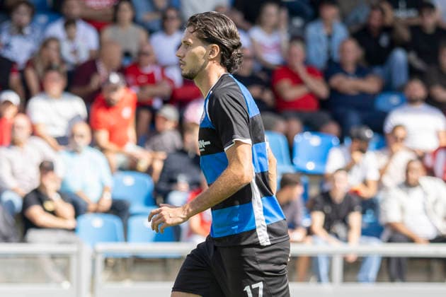 Regionalliga Südwest: FSV Frankfurt - Kickers Offenbach, 05.09.2026 Filip Pandza (FSV Frankfurt 17), Freisteller, Portrait Porträt, FSV Frankfurt - Kickers Offenbach, Frankfurt, BBBank Arena, 5.9.2026 Copyright: xBEAUTIFULxSPORTS Gawlikx