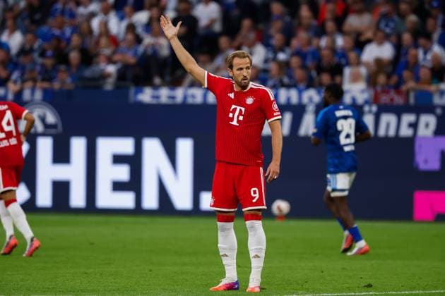 GELSENKIRCHEN - Harry Kane of FC Bayern Munich during the Bundesliga match between FC Schalke 04 and FC Bayern Munich at the Veltins-Arena on September 5, 2026, in Gelsenkirchen, Germany. MARCEL TER BALS ANP Bundesliga 2026 27 xVIxANPxSportx xMarcelxterxBalsxIVx 567298072 originalFilename: 567298072.jpg