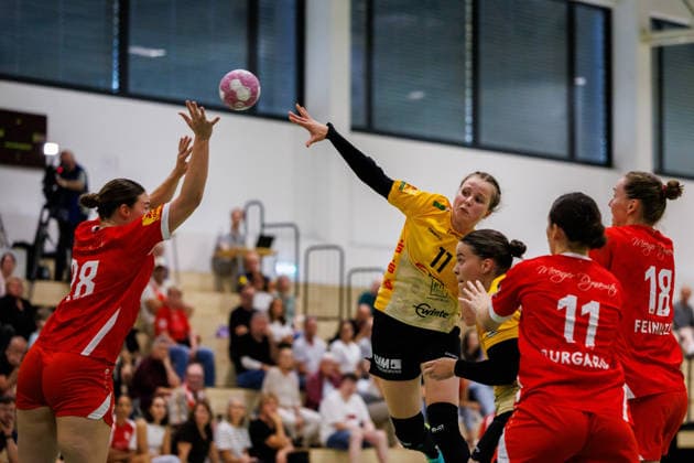 2. Handball Bundesliga Frauen: 1. FSV Mainz 05 - HC Roedertal, Mainz, 05.09.2026 Vanessa Huth (HC Roedertal, 11) im Wurf Partie vom 2. Spieltag der ALSCO Handball 2. Bundesliga Frauen zwischen 1. FSV Mainz 05 und HC Rödertal in Mainz am 05.09.2026 *** Women s Handball Bundesliga 2: 1 FSV Mainz 05 vs. HC Roedertal, Mainz, September 5, 2026 Vanessa Huth HC Roedertal, 11th in scoring Match from Matchday 2 of the ALSCO Women’s Handball 2nd Bundesliga between 1 FSV Mainz 05 and HC Roedertal in Mainz on September 5, 2026 Copyright: xBEAUTIFULxSPORTS Hahnex